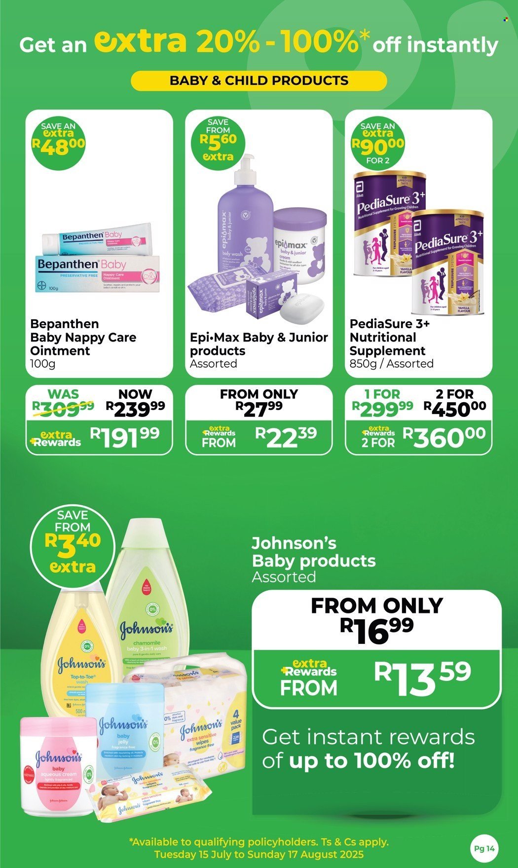 DIS-CHEM specials - Extra (2025-07-15 - 2025-08-17) | 14