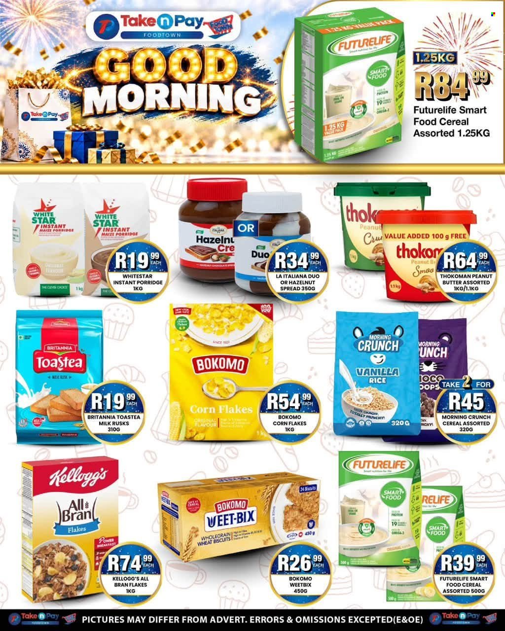 TAKE N PAY specials - From Monday 26 Oct 2026
