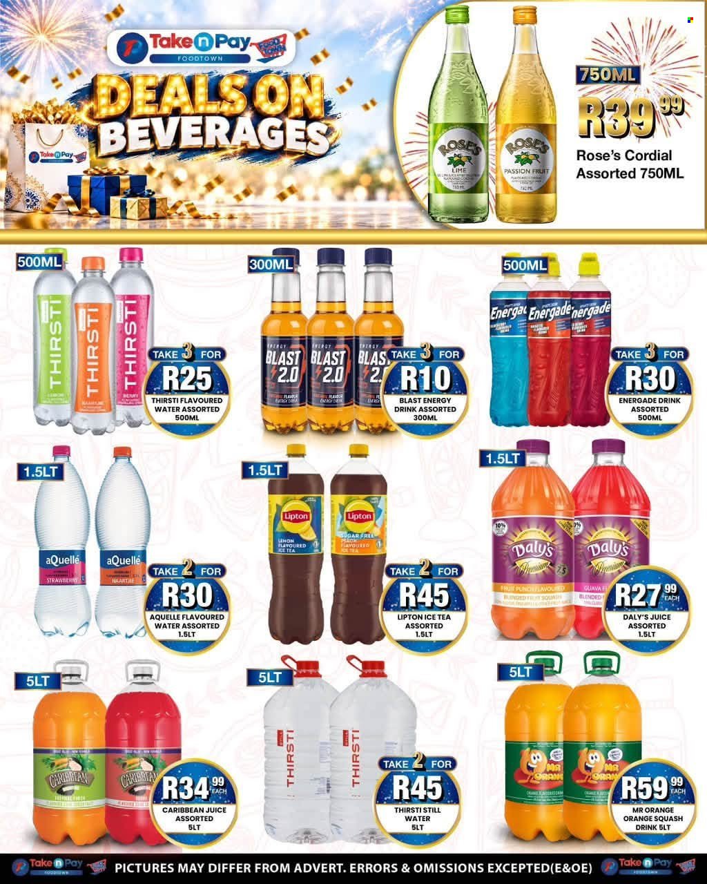 TAKE N PAY specials - From Monday 26 Oct 2026