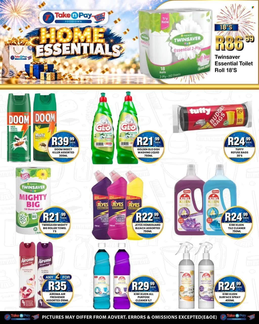 TAKE N PAY specials - From Monday 26 Oct 2026