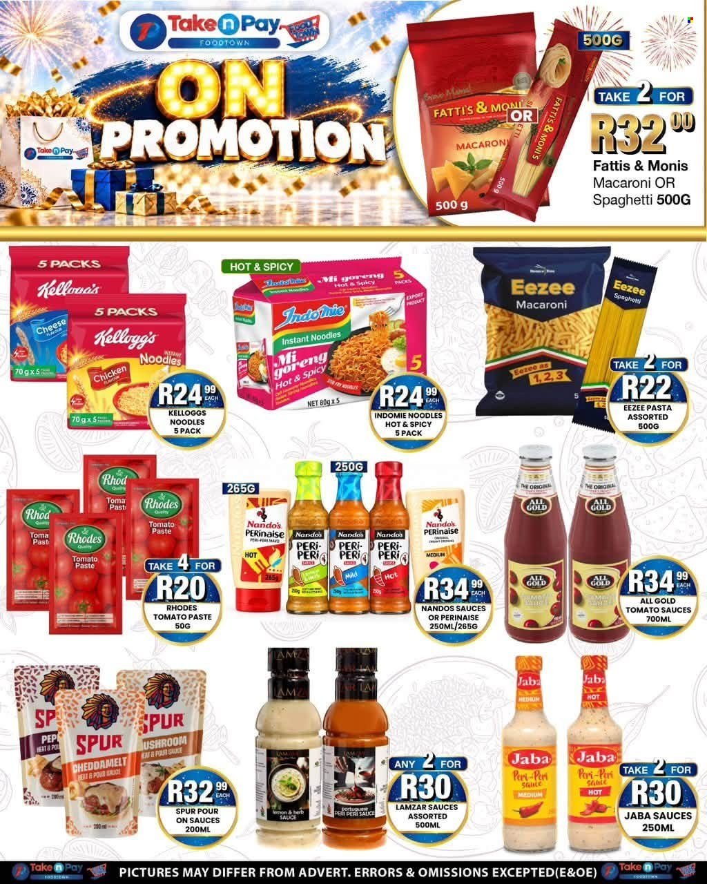 TAKE N PAY specials - From Monday 26 Oct 2026