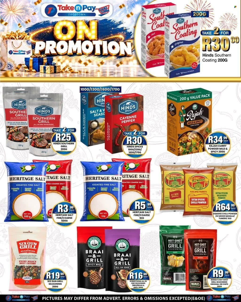 TAKE N PAY specials - From Monday 26 Oct 2026