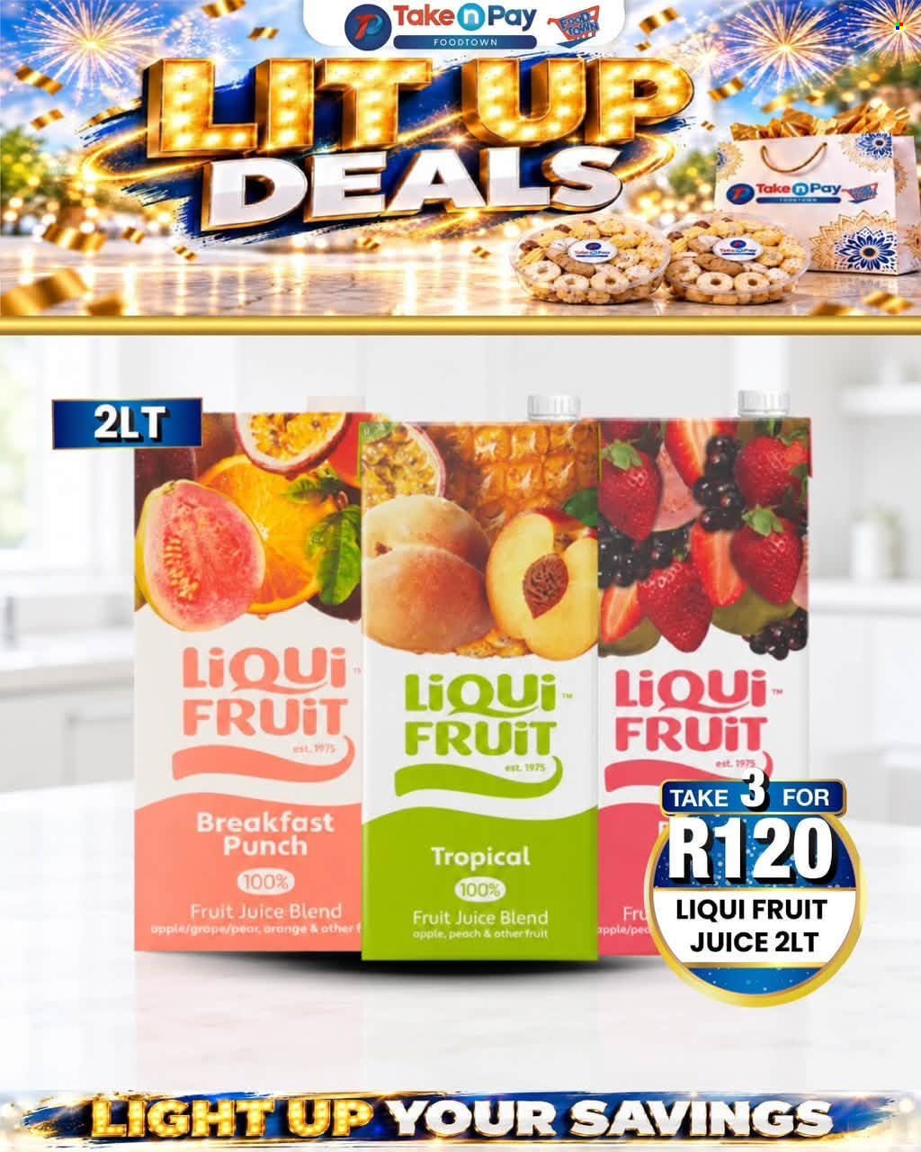 TAKE N PAY specials - From Monday 26 Oct 2026