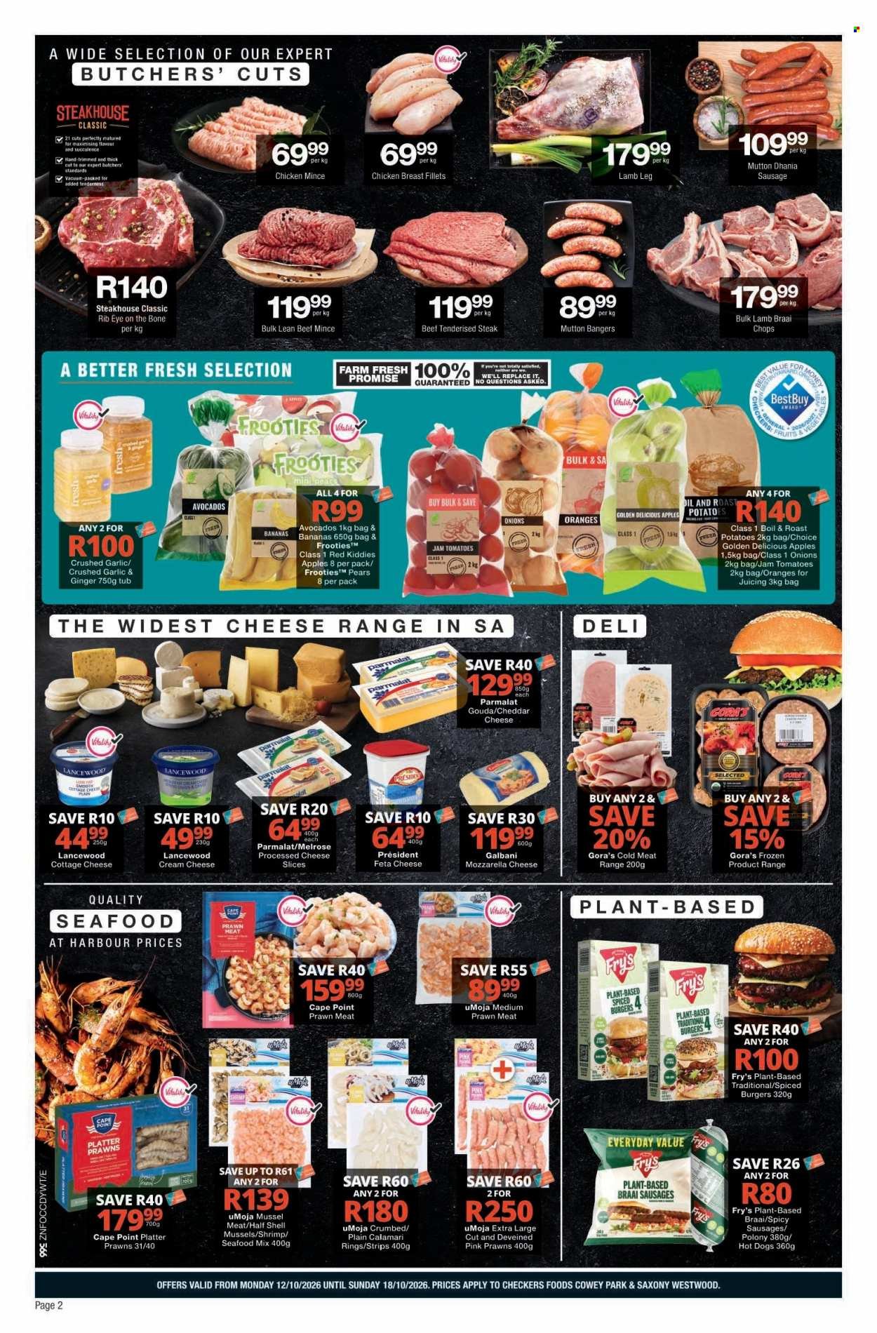 CHECKERS specials - Foods October Mid-Month Promotion