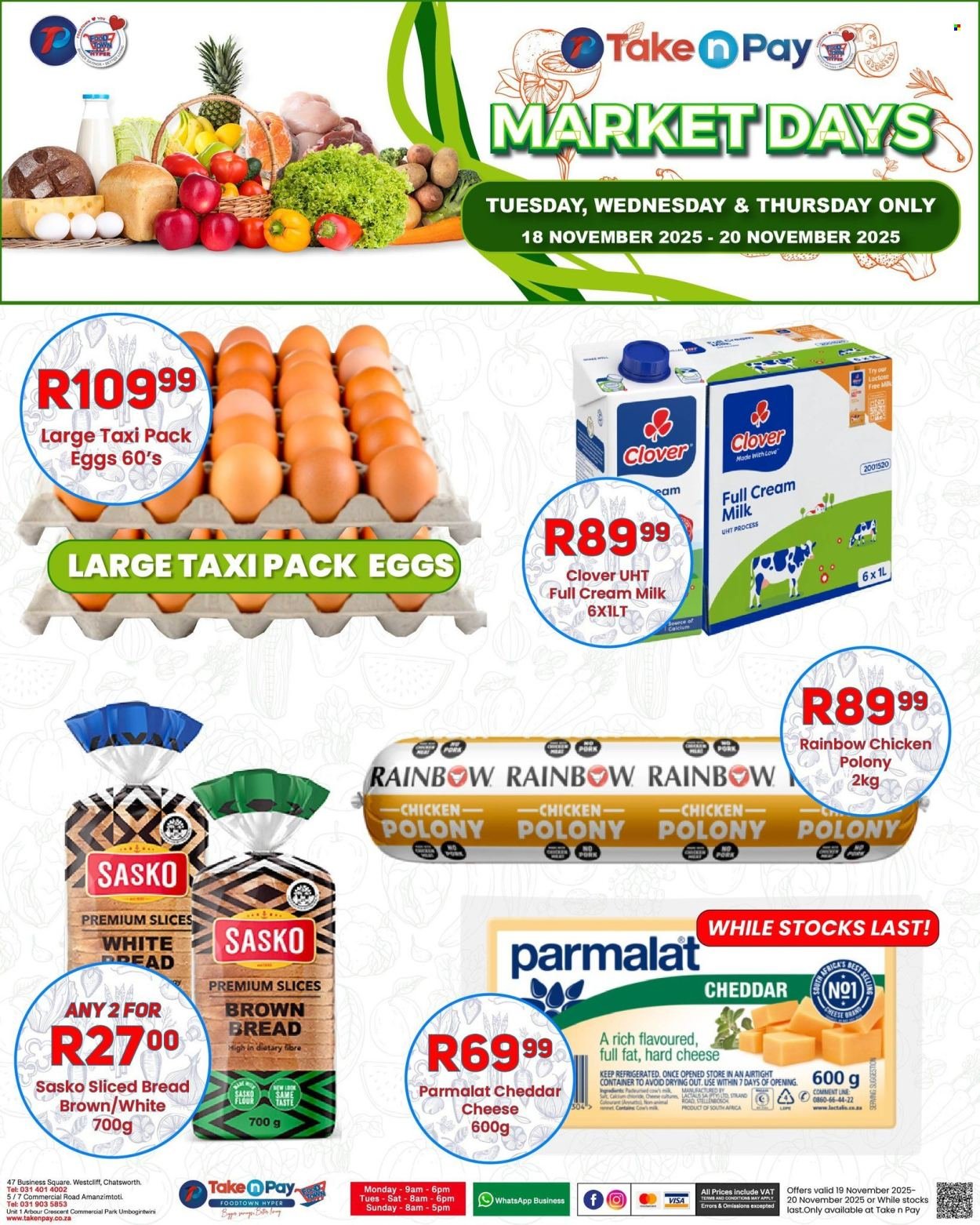 TAKE N PAY specials - From Tuesday 18 Nov 2025 (2025-11-18 - 2025-11-20) | 8