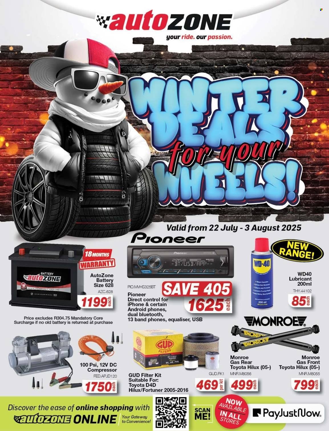 AUTOZONE specials - July National (2025-07-22 - 2025-08-03) | 1