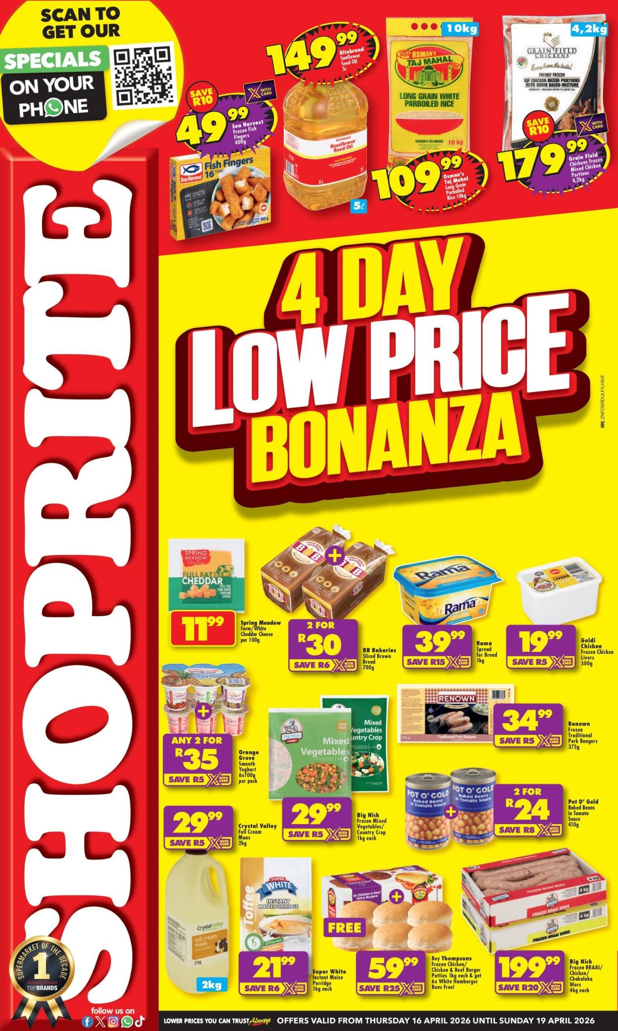 SHOPRITE specials - Low Price Bonanza KwaZulu Natal (2026-04-16 - 2026-04-19) | 1