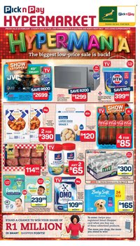 PICK N PAY specials - Hypermania Specials (2026-02-23 - 2026-03-08)