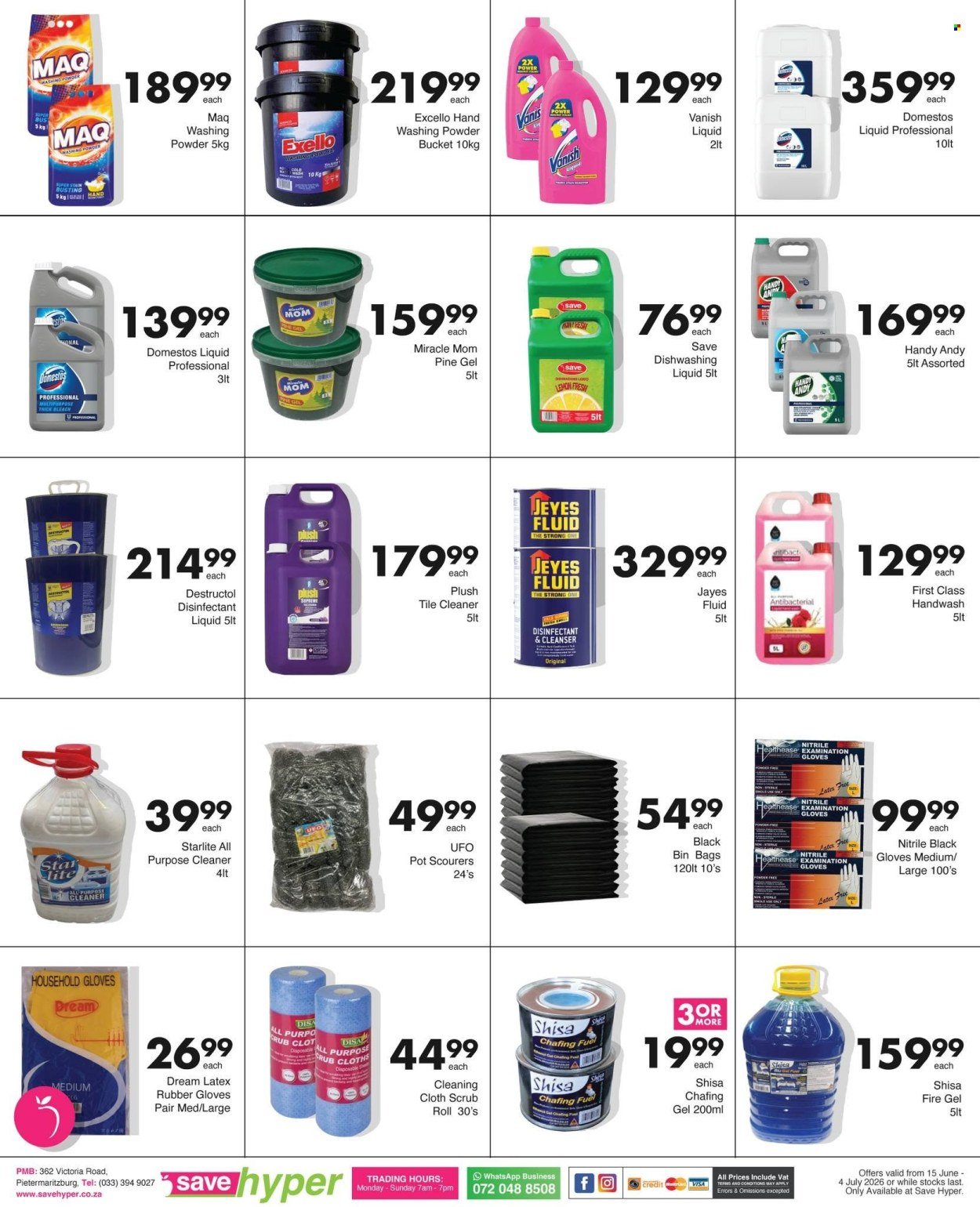 SAVE specials - From Monday 15 Jun 2026