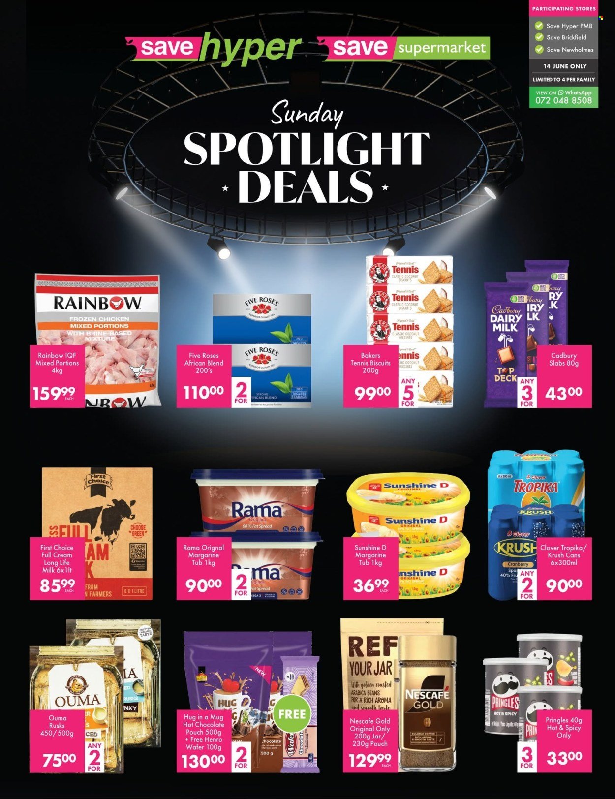 SAVE specials - From Sunday 14 Jun 2026