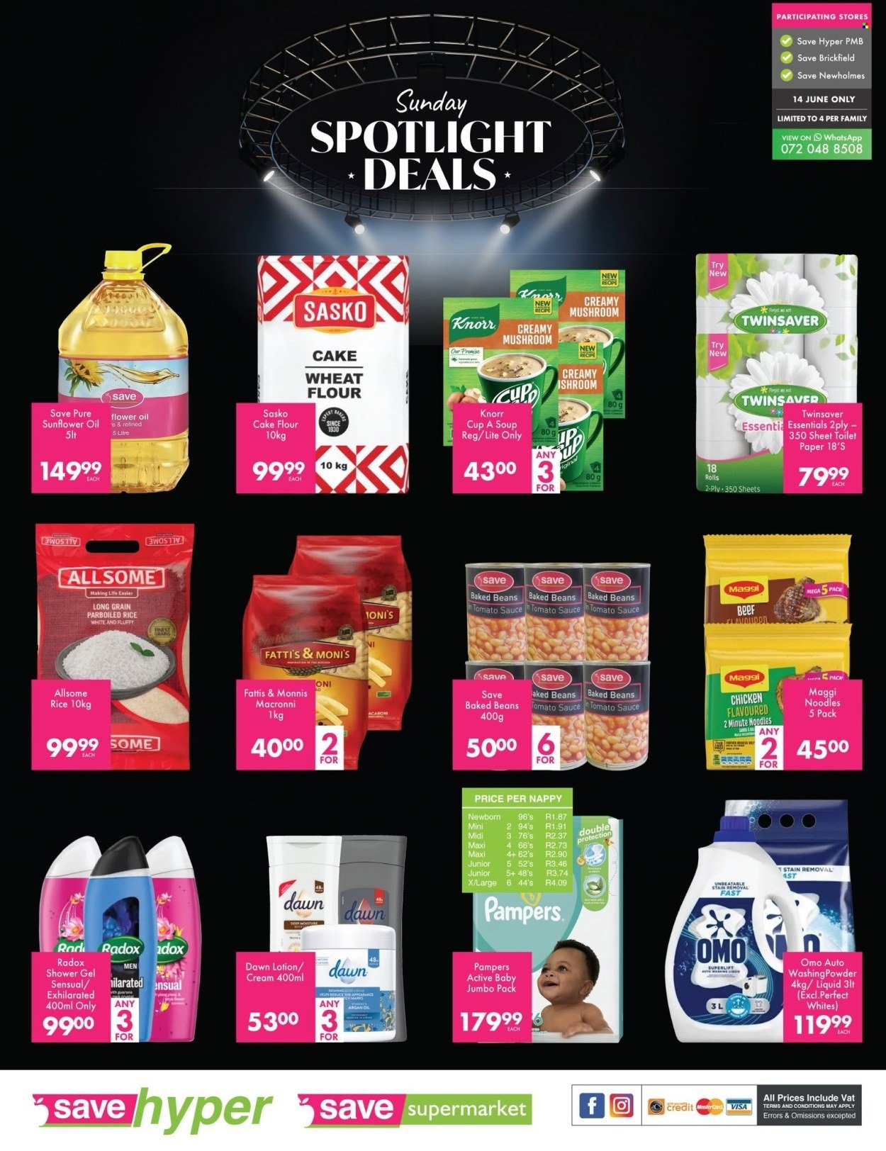 SAVE specials - From Sunday 14 Jun 2026