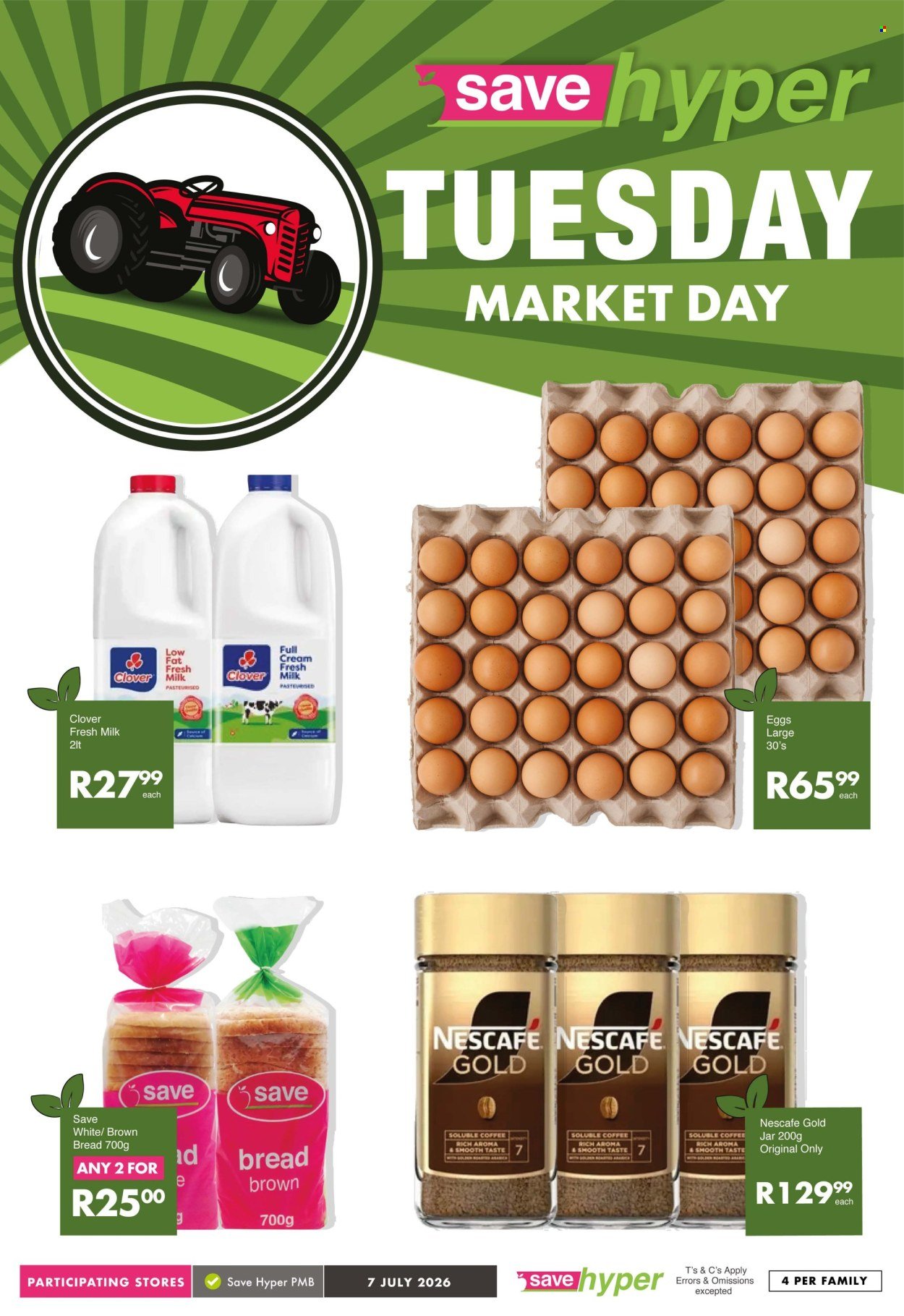 SAVE specials - From Tuesday 7 Jul 2026