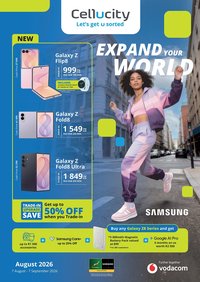 CELLUCITY specials - August 2026