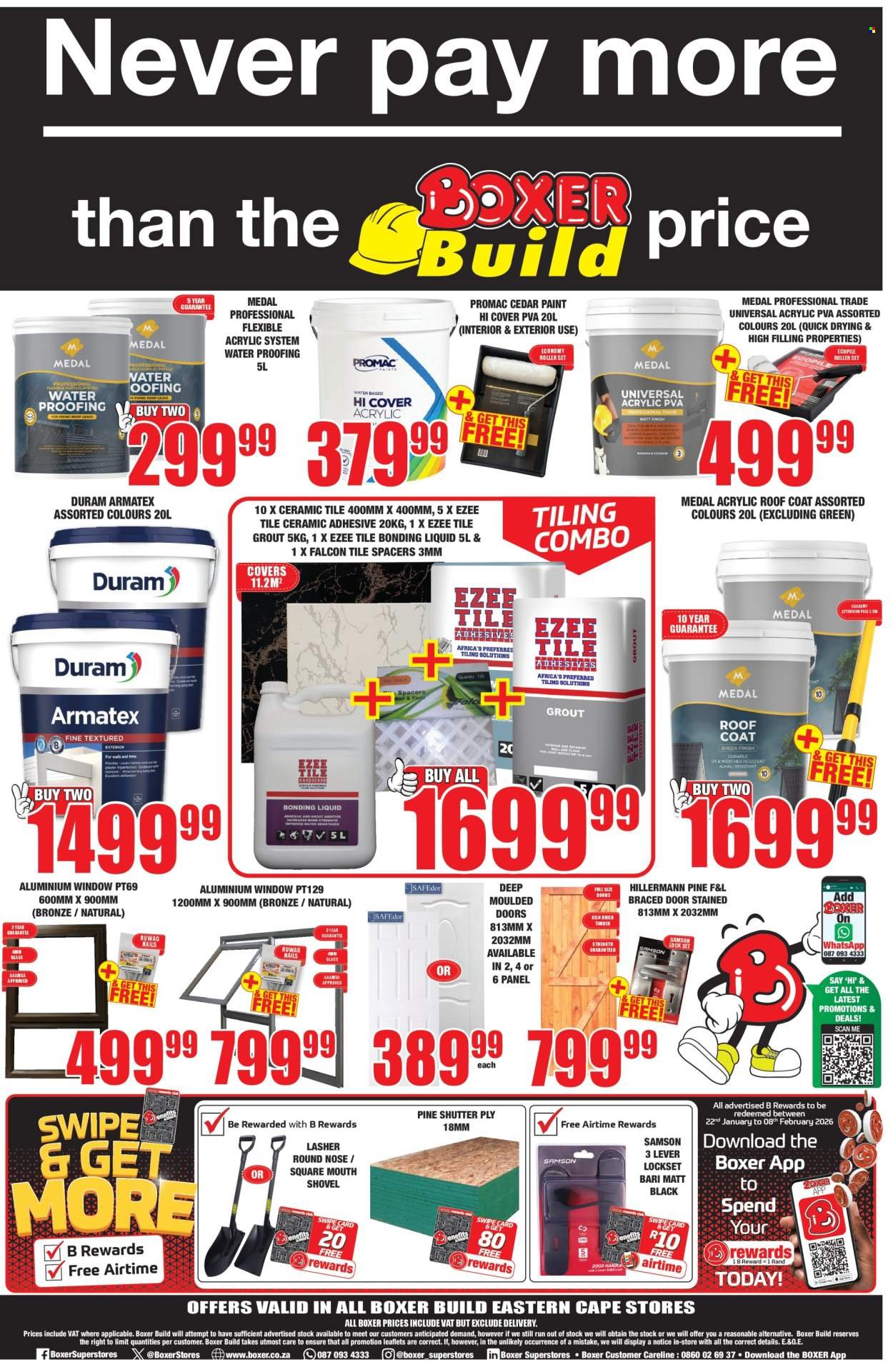 BOXER specials - EC January Build (2026-01-05 - 2026-01-21) | 2