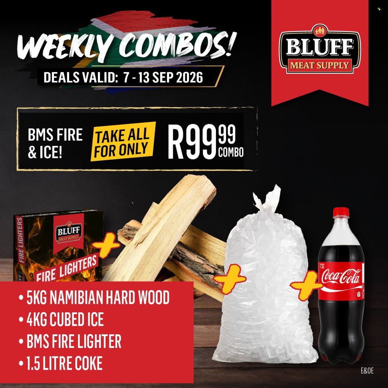 BLUFF MEAT SUPPLY specials - From Monday 7 Sept 2026