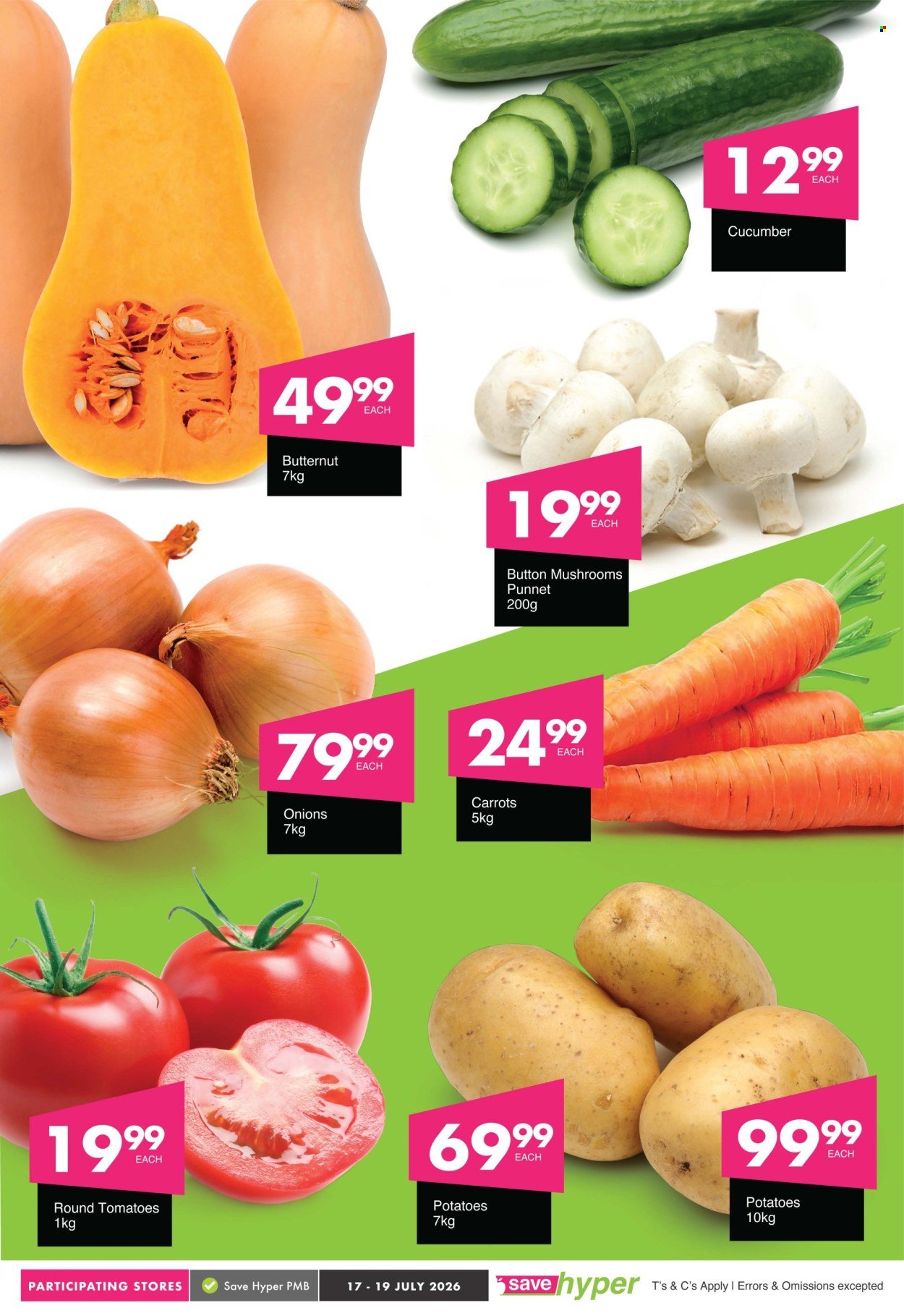 SAVE specials - From Friday 17 Jul 2026