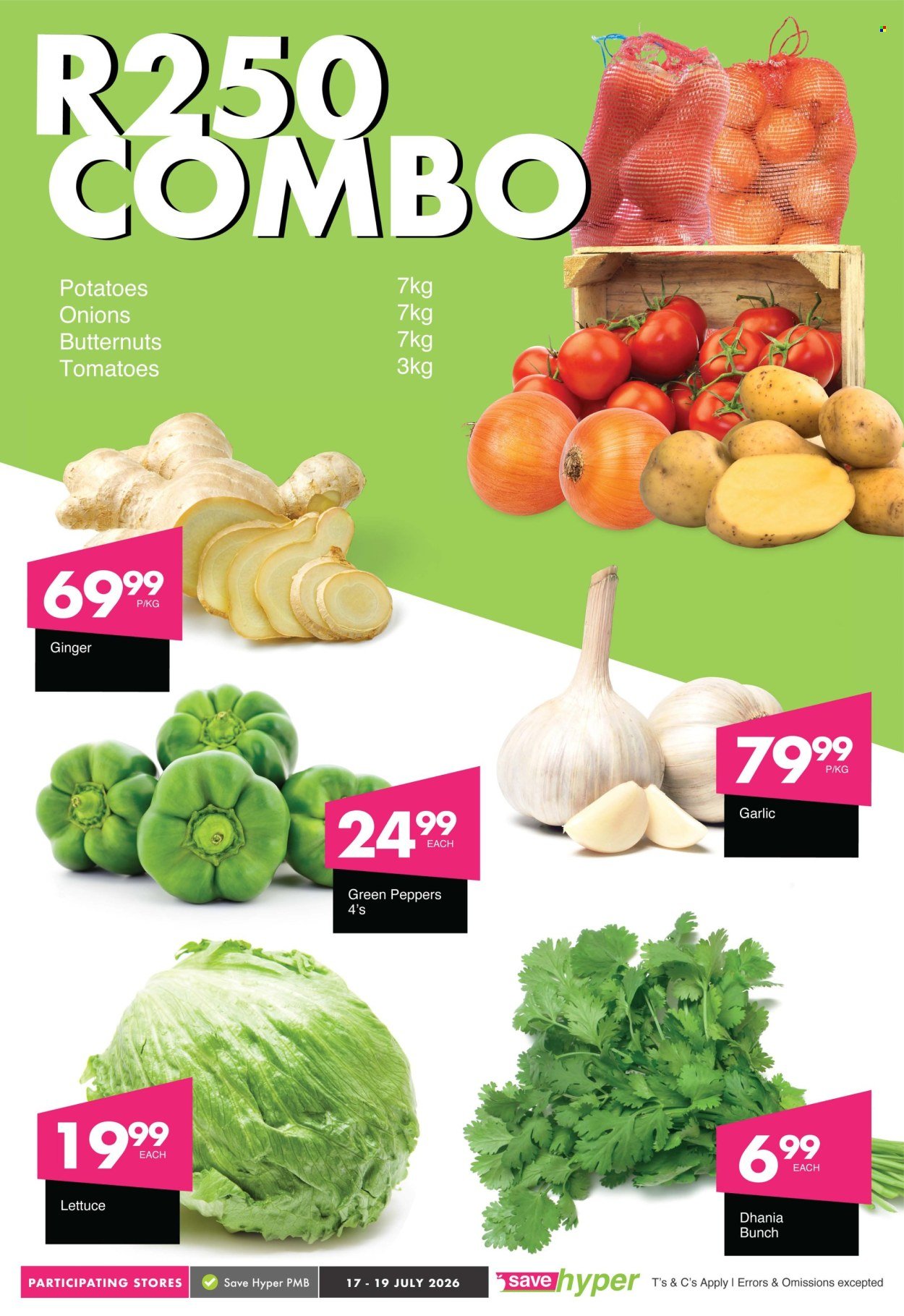 SAVE specials - From Friday 17 Jul 2026