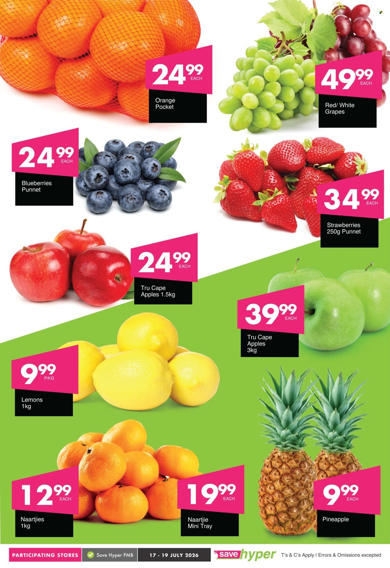 SAVE specials - From Friday 17 Jul 2026