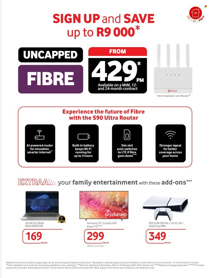 VODACOM specials - From Tuesday 9 Dec 2025 (2025-12-09 - 2026-02-06) | 13
