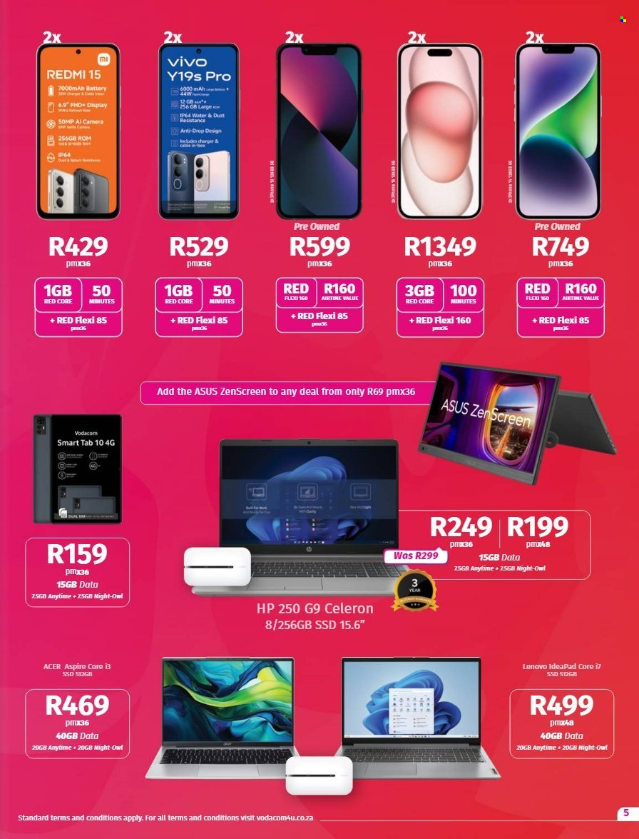 VODACOM specials - From Tuesday 9 Dec 2025 (2025-12-09 - 2026-02-06) | 5