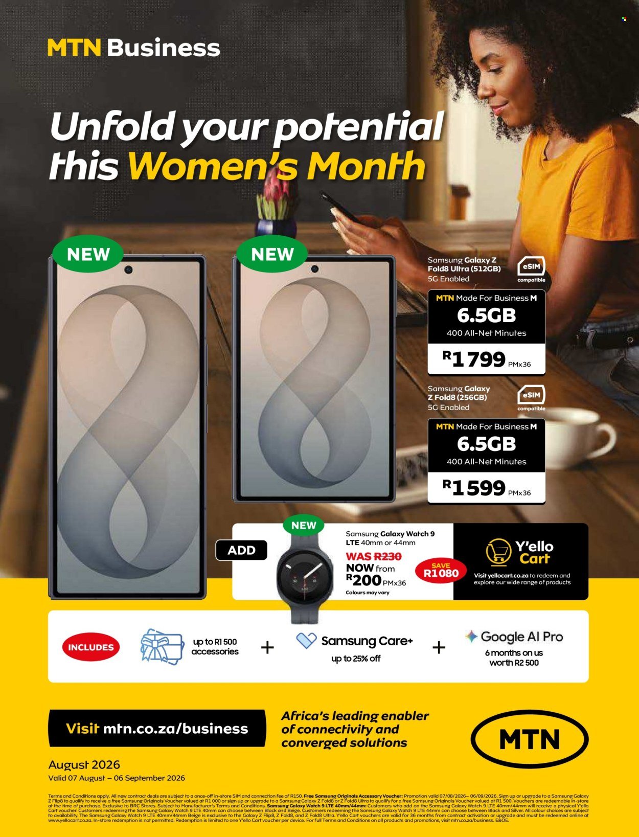 MTN specials - From Friday 7 Aug 2026