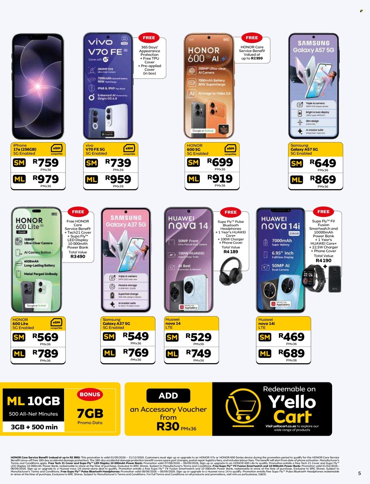 MTN specials - From Friday 7 Aug 2026