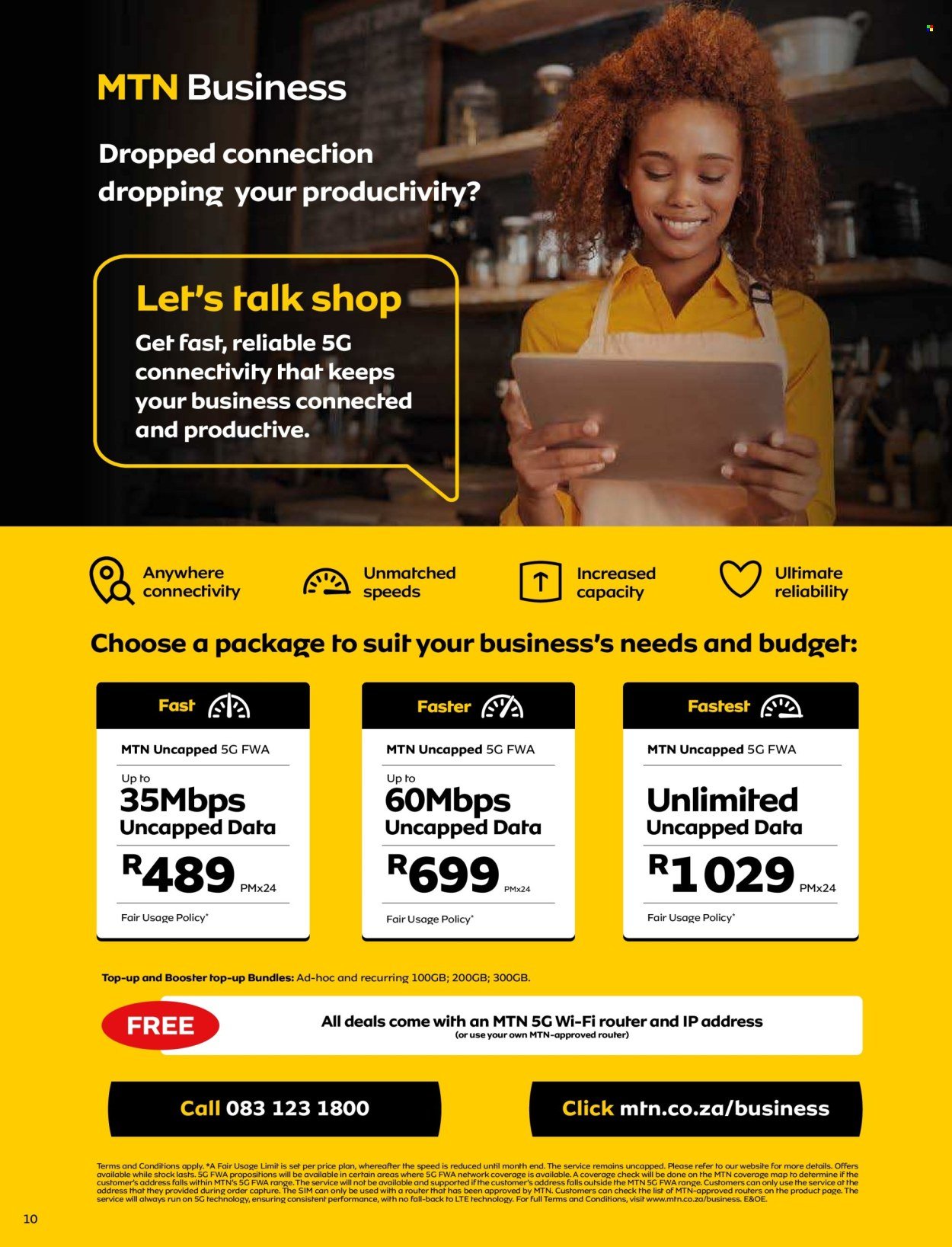 MTN specials - From Friday 7 Aug 2026