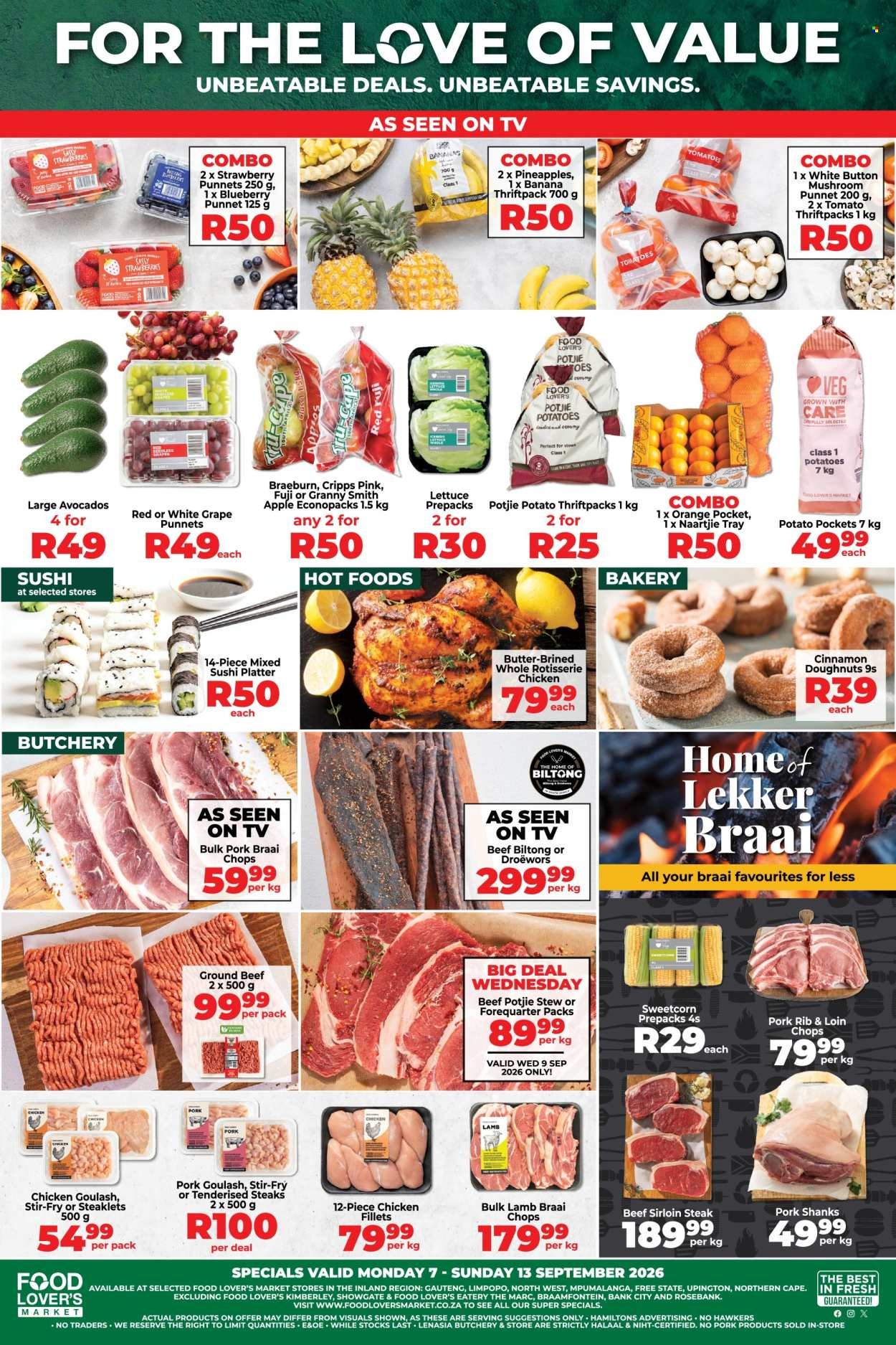 FOOD LOVER'S MARKET specials - From Monday 7 Sept 2026
