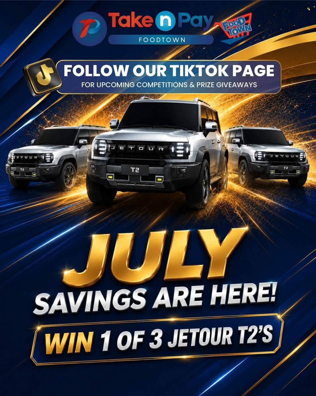 TAKE N PAY specials - From Monday 6 Jul 2026