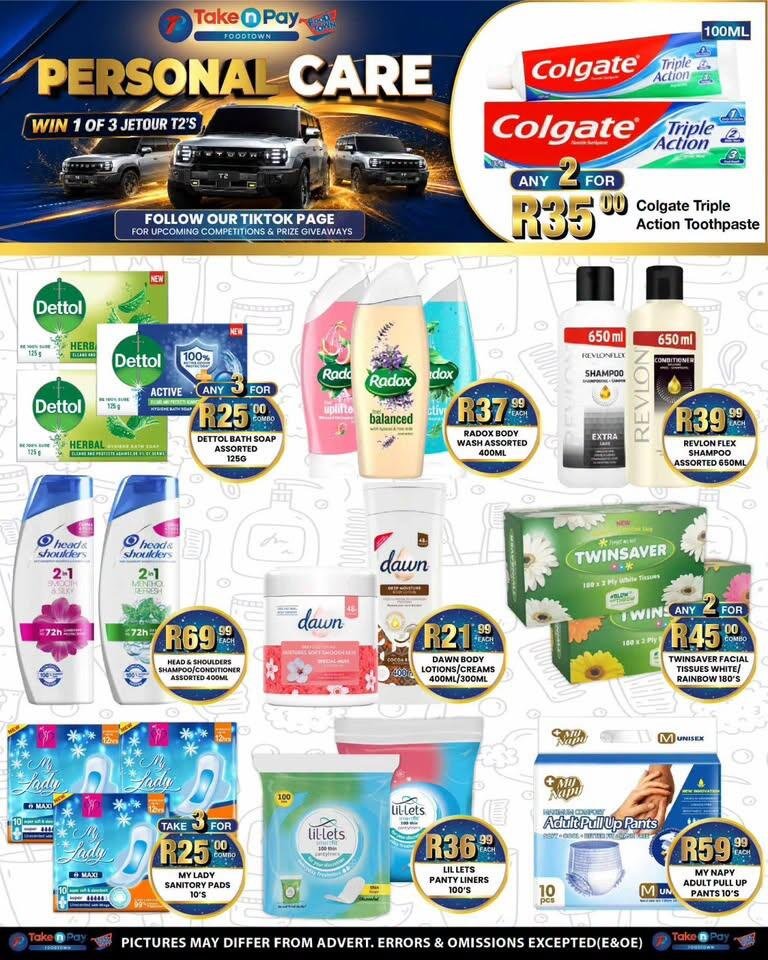 TAKE N PAY specials - From Monday 6 Jul 2026