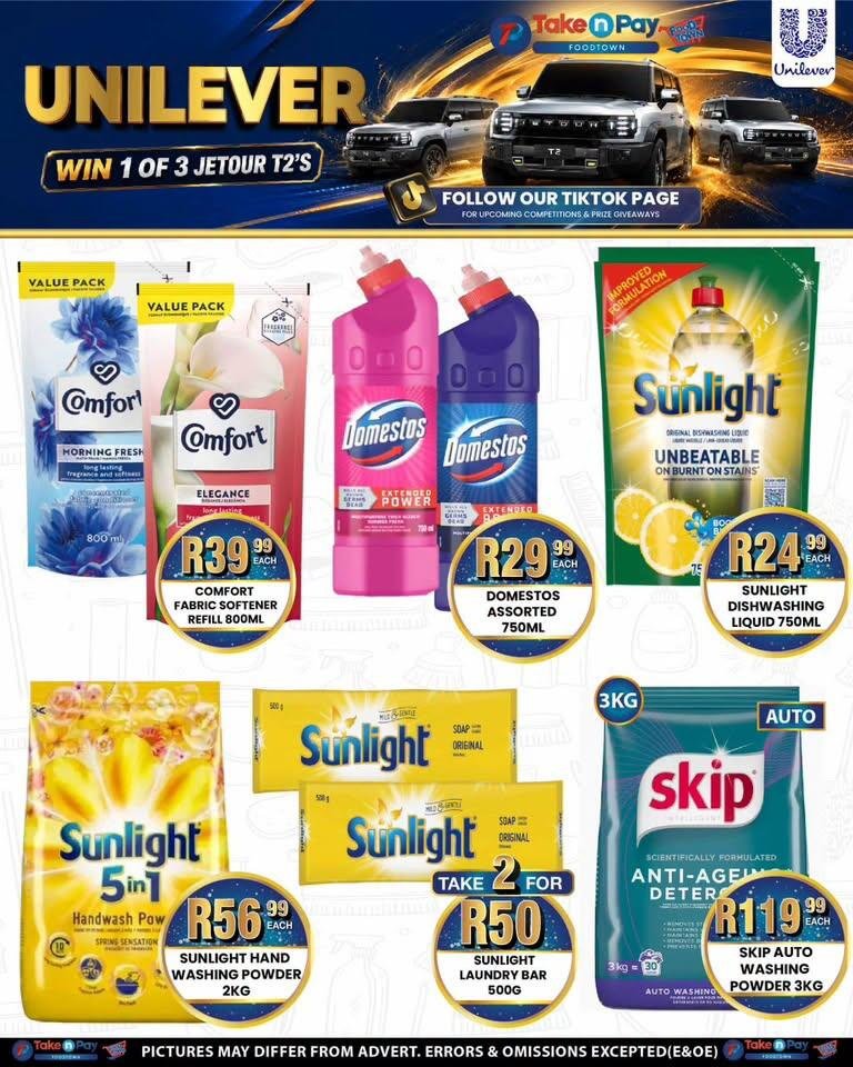 TAKE N PAY specials - From Monday 6 Jul 2026