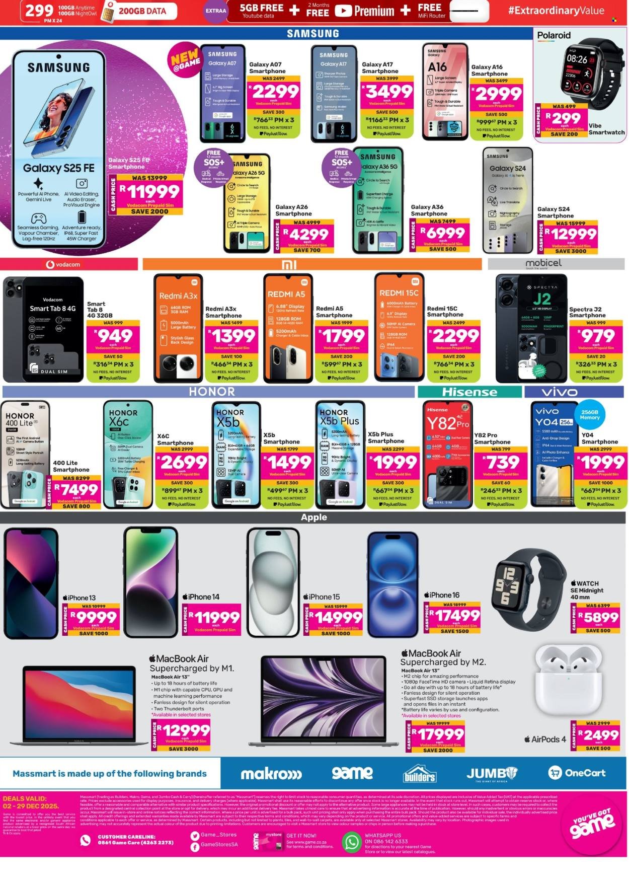 GAME specials - Go Full Pink This Festive (2025-12-02 - 2025-12-29) | 12