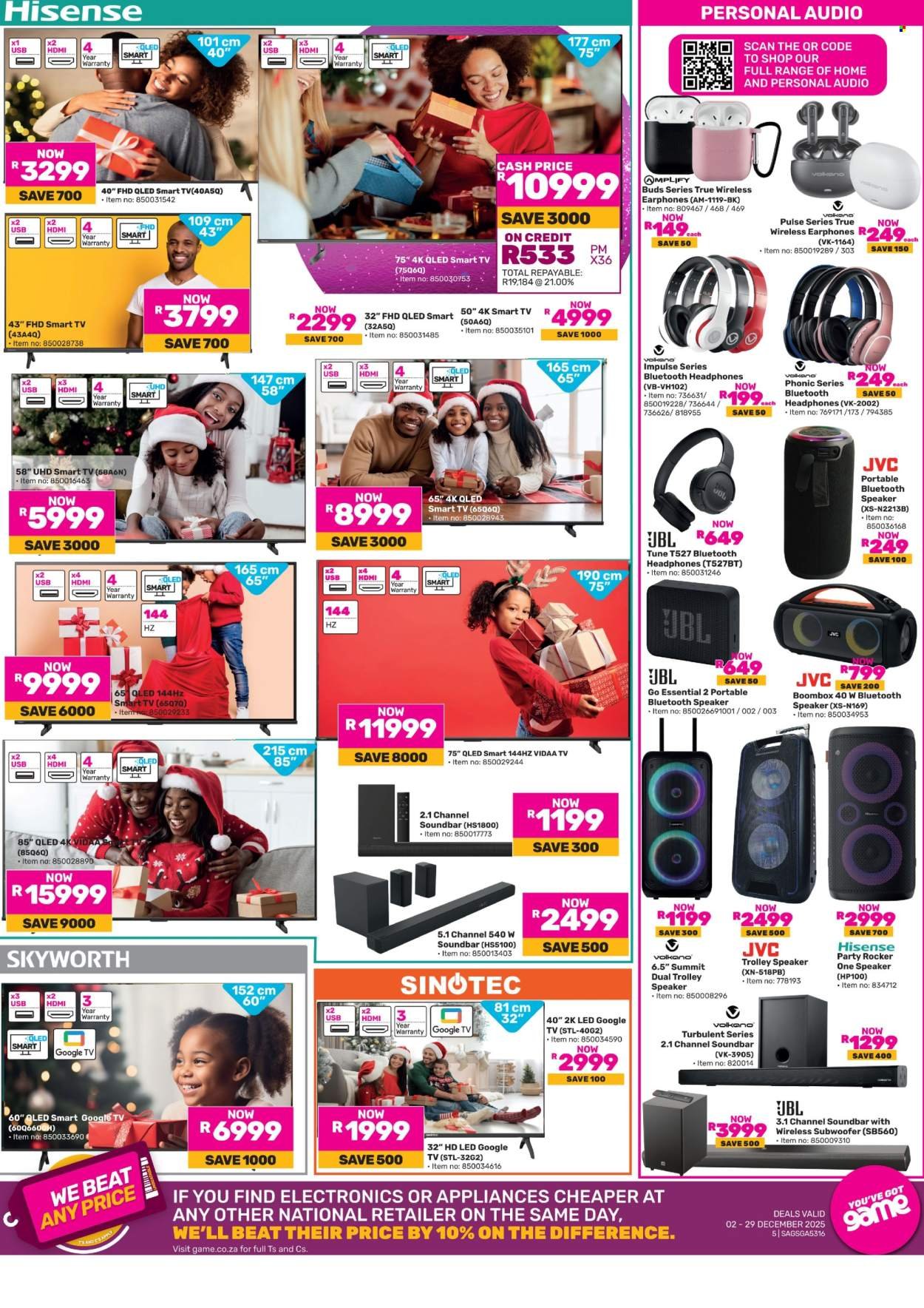 GAME specials - Go Full Pink This Festive (2025-12-02 - 2025-12-29) | 5