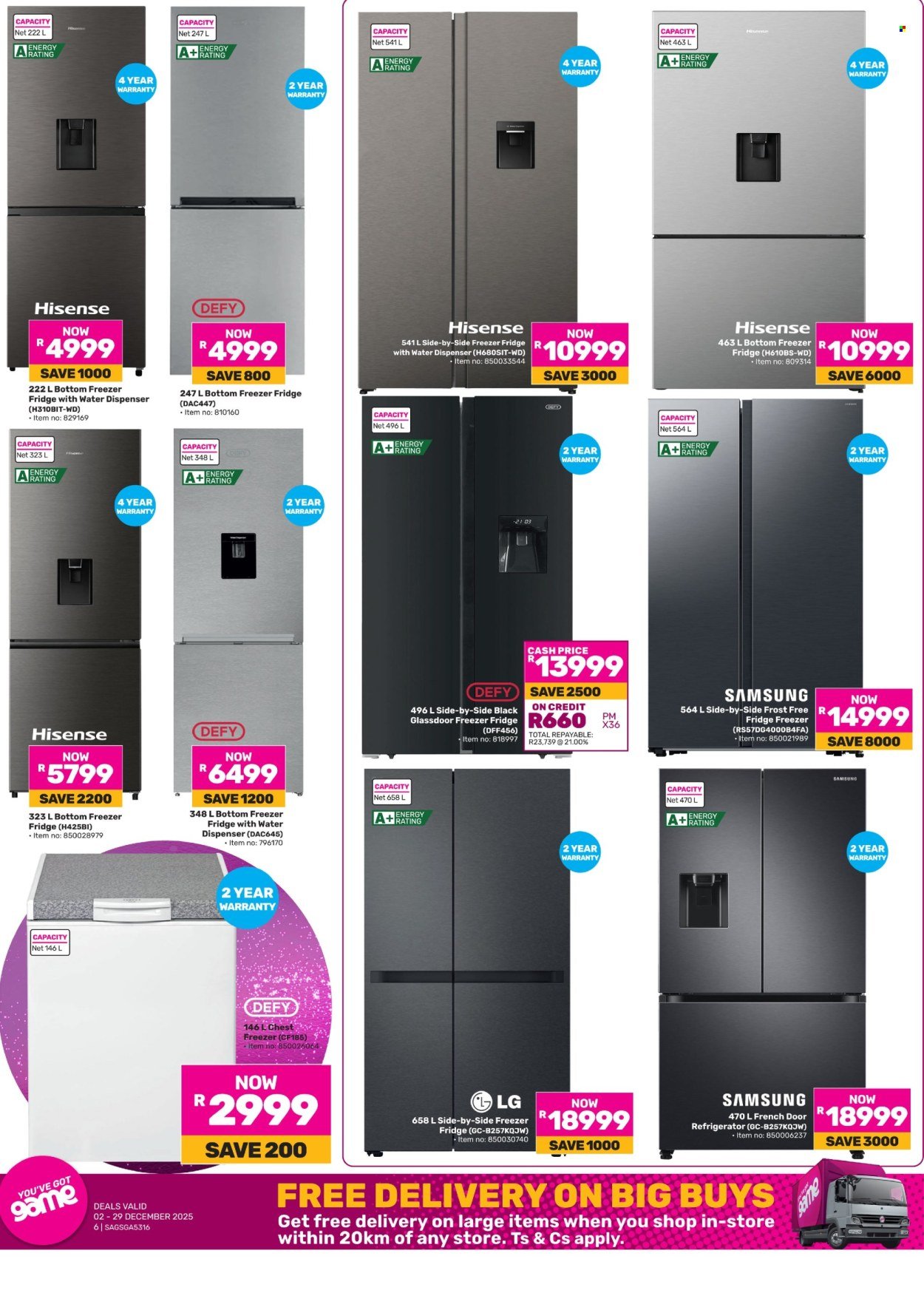 GAME specials - Go Full Pink This Festive (2025-12-02 - 2025-12-29) | 6