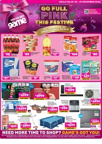 GAME specials - Go Full Pink This Festive (2025-12-02 - 2025-12-29)