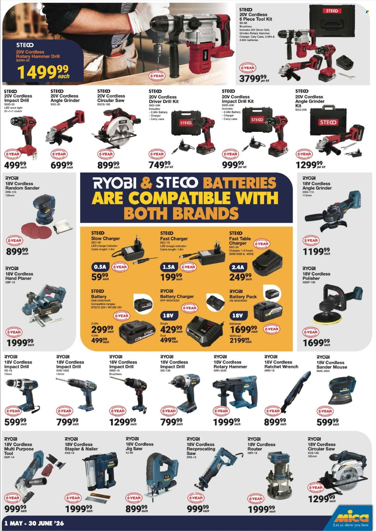 MICA specials - From Friday 1 May 2026