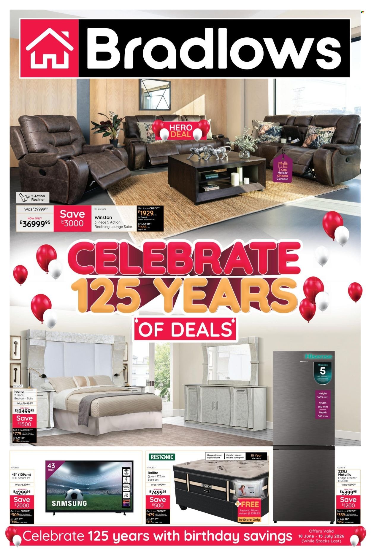BRADLOWS specials - From Thursday 18 Jun 2026