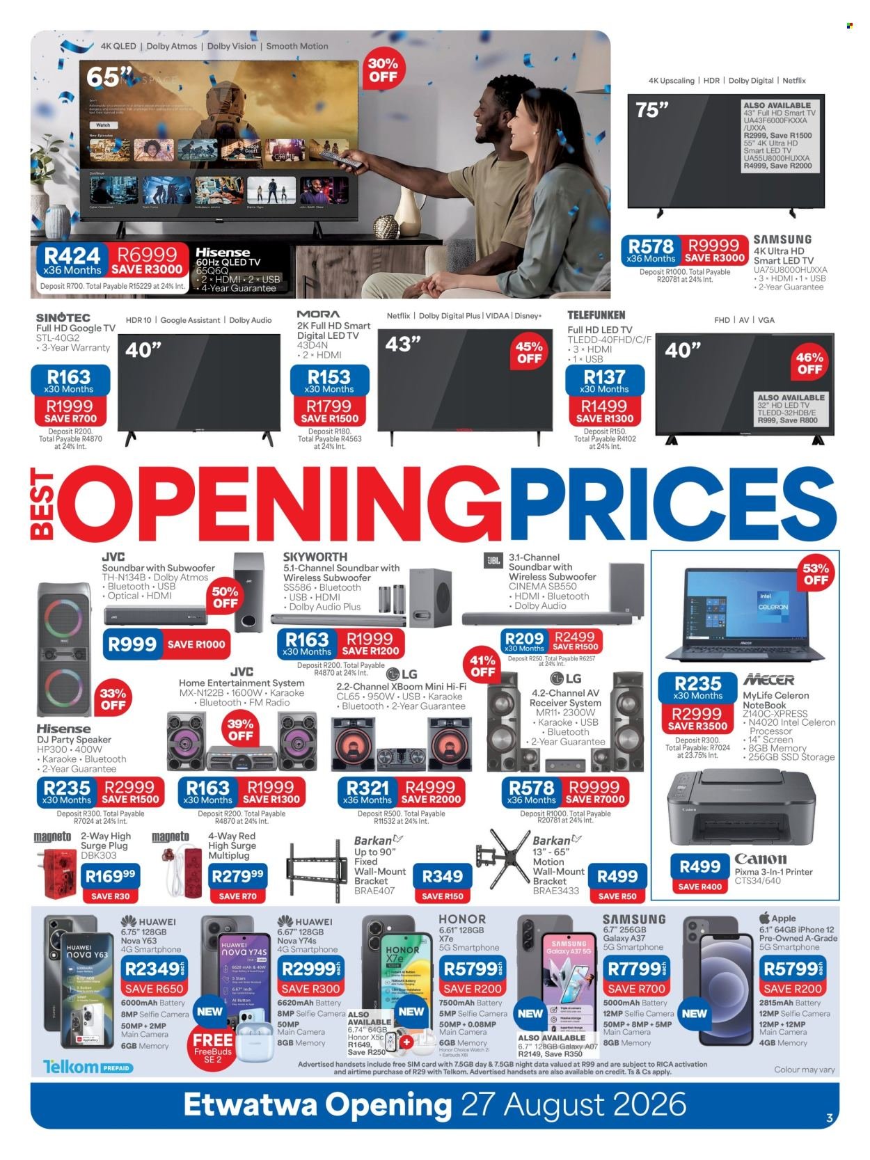 OK FURNITURE specials - From Thursday 27 Aug 2026