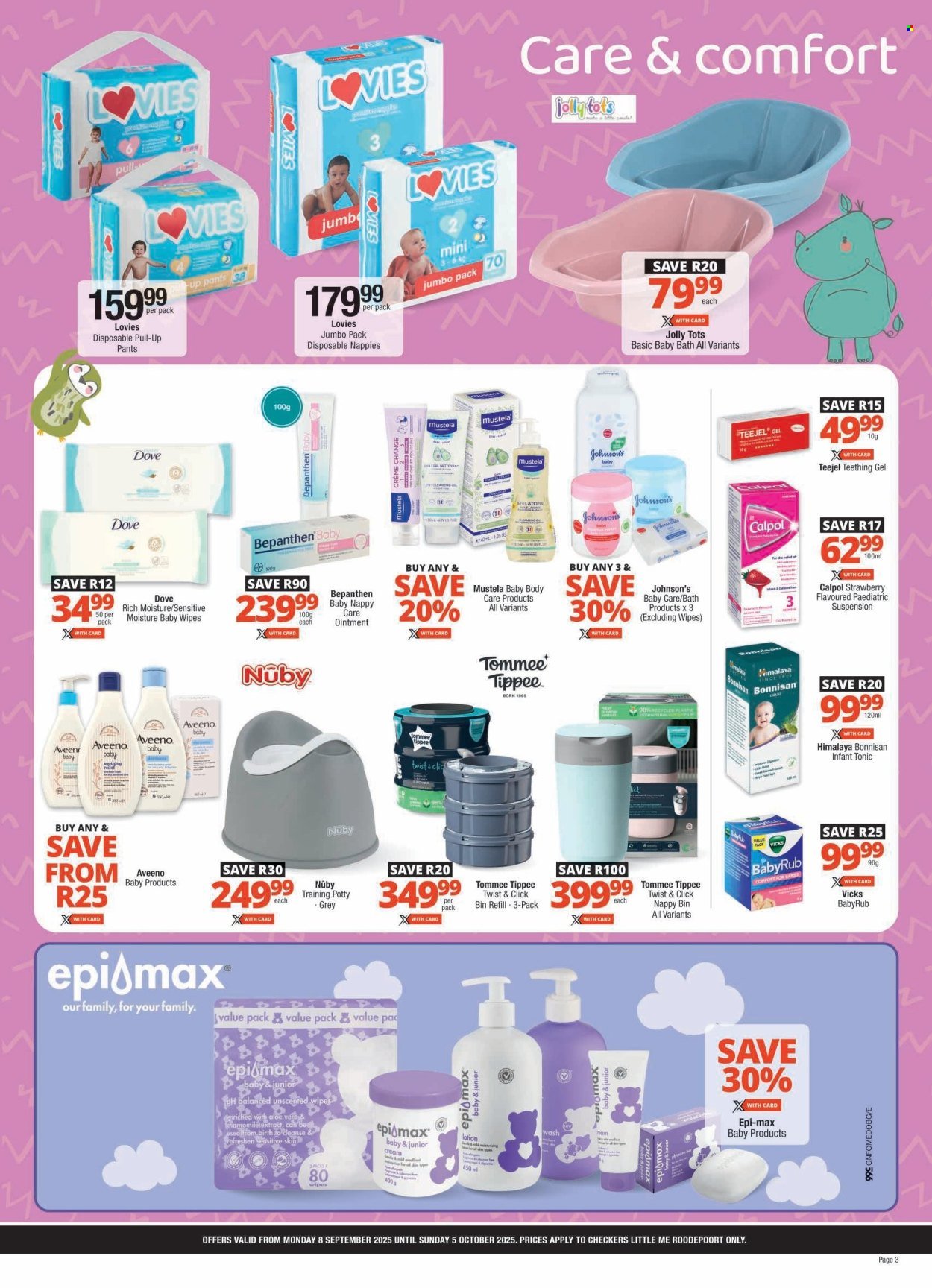 CHECKERS specials - Little Me September Promotion (2025-09-08 - 2025-10-05) | 3