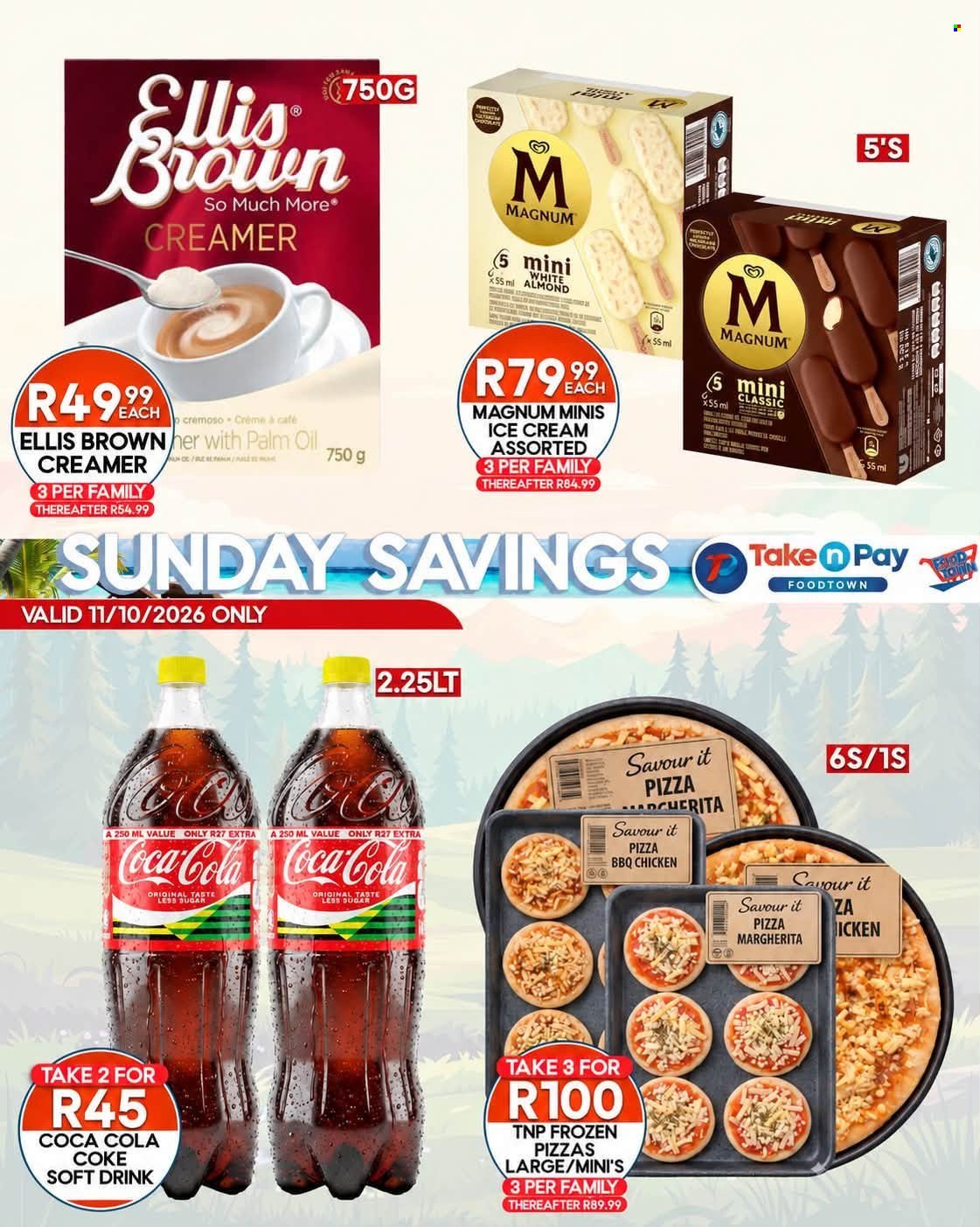 TAKE N PAY specials - From Sunday 11 Oct 2026