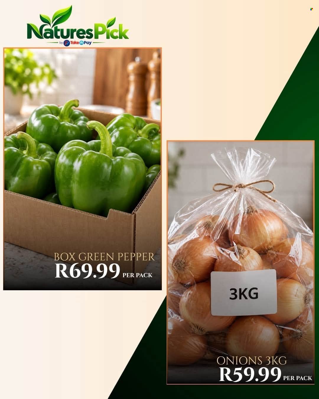TAKE N PAY specials - From Sunday 11 Oct 2026