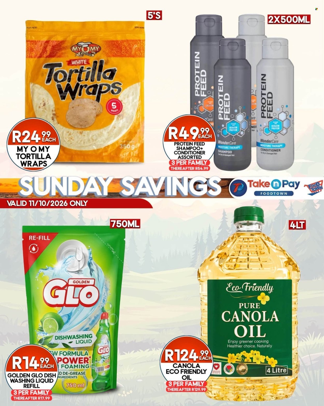 TAKE N PAY specials - From Sunday 11 Oct 2026