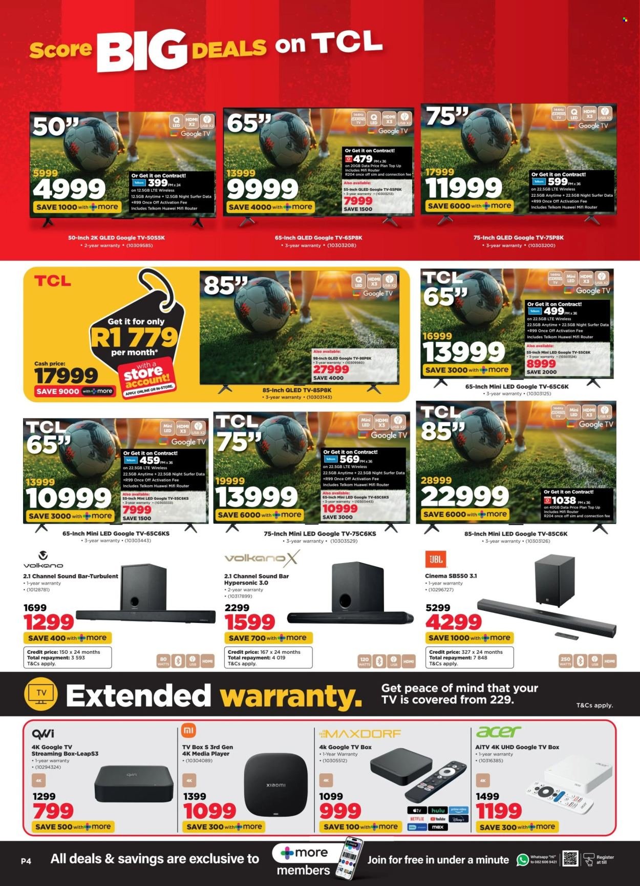 HIFI CORP specials - From Wednesday 3 Jun 2026