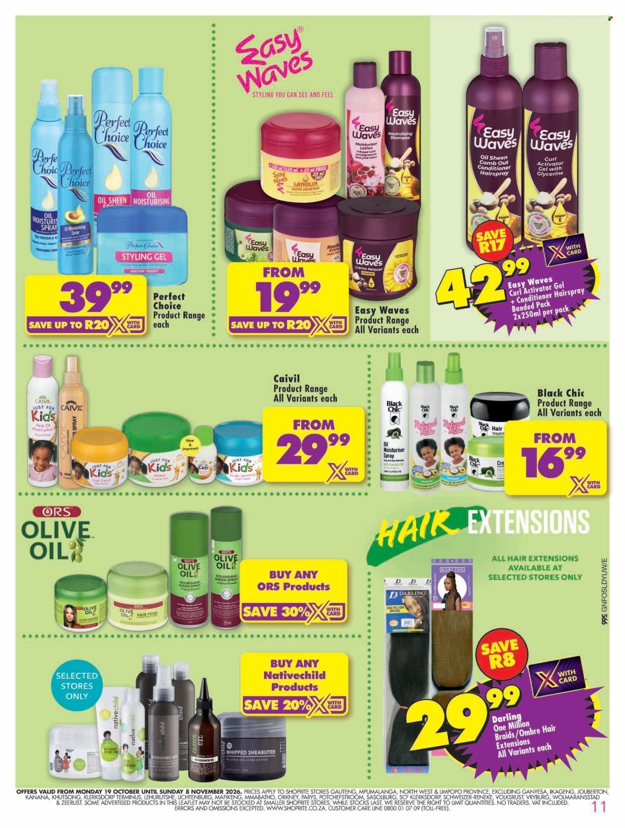 SHOPRITE specials - Hair and Beauty Gauteng