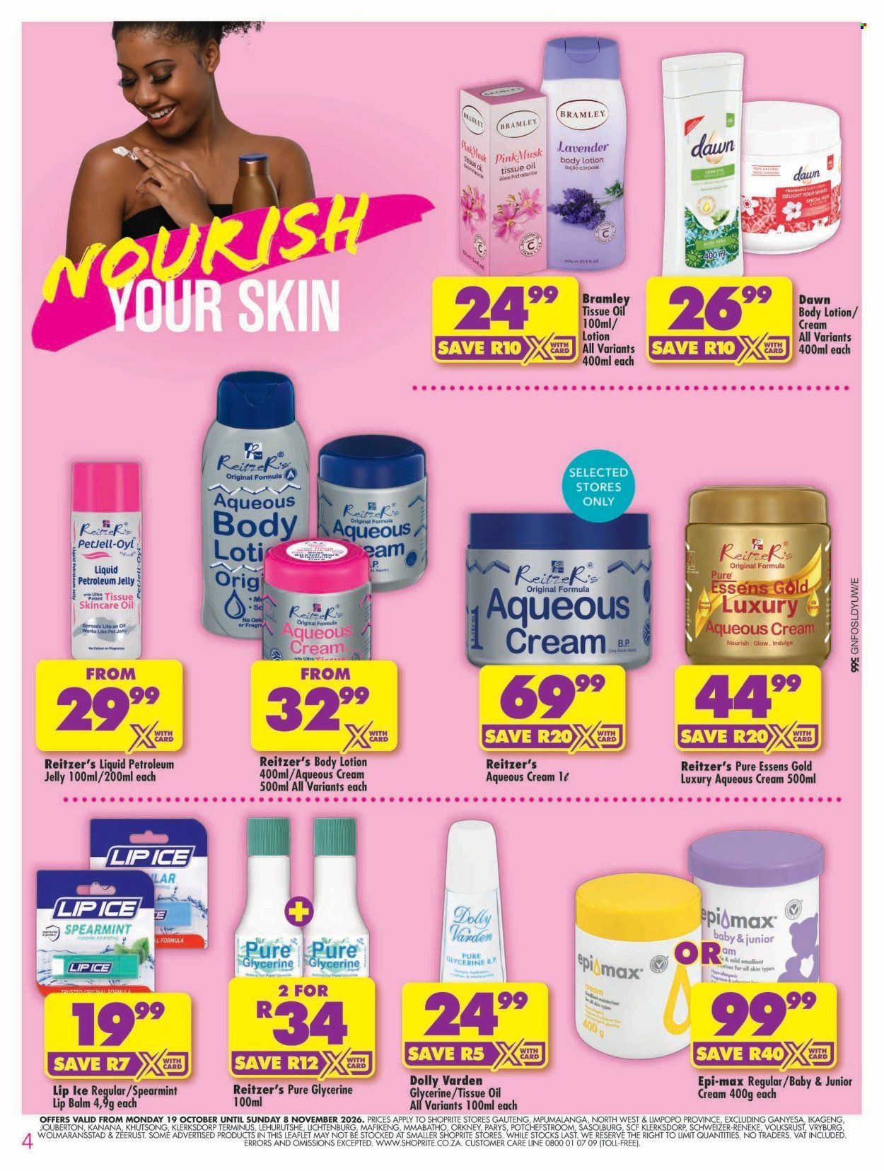SHOPRITE specials - Hair and Beauty Gauteng