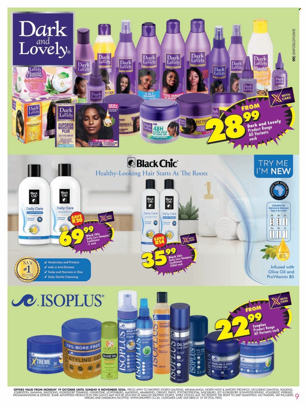 SHOPRITE specials - Hair and Beauty Gauteng