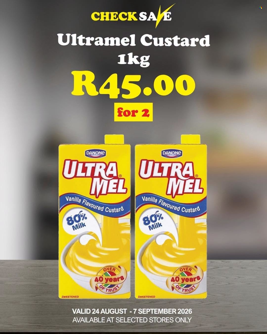 CHECK SAVE specials - From Monday 24 Aug 2026