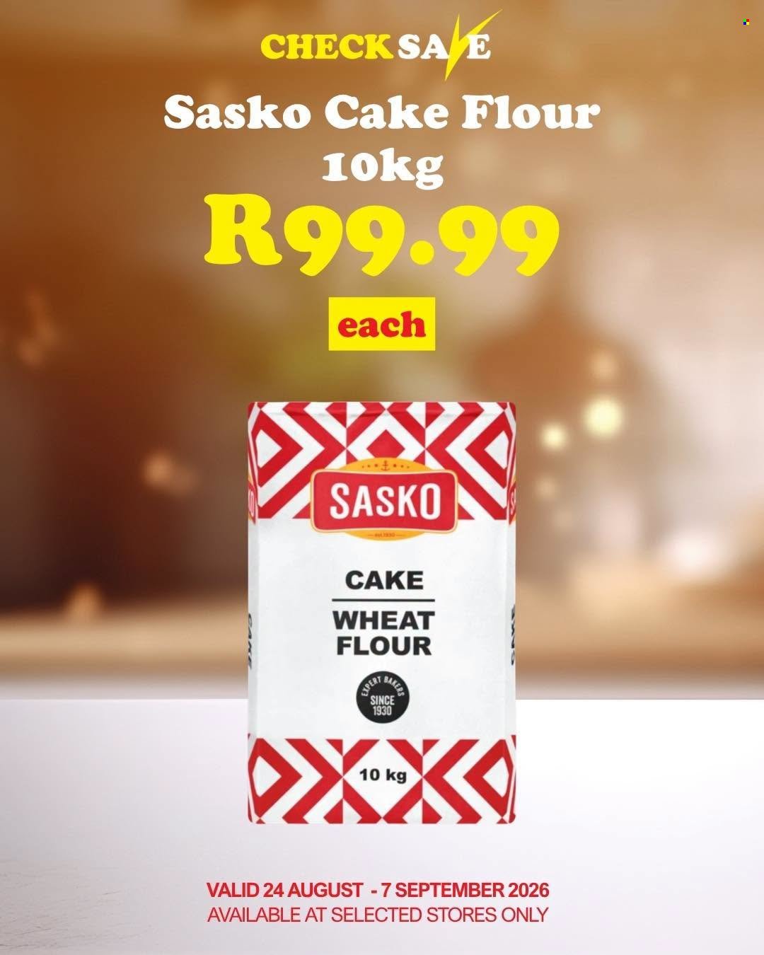 CHECK SAVE specials - From Monday 24 Aug 2026