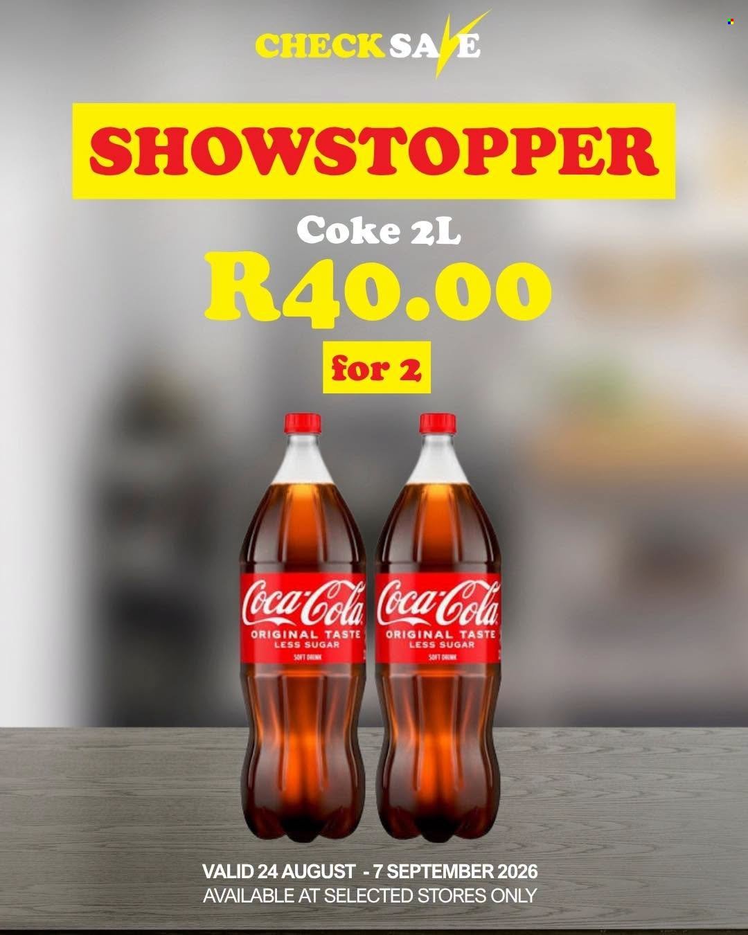 CHECK SAVE specials - From Monday 24 Aug 2026