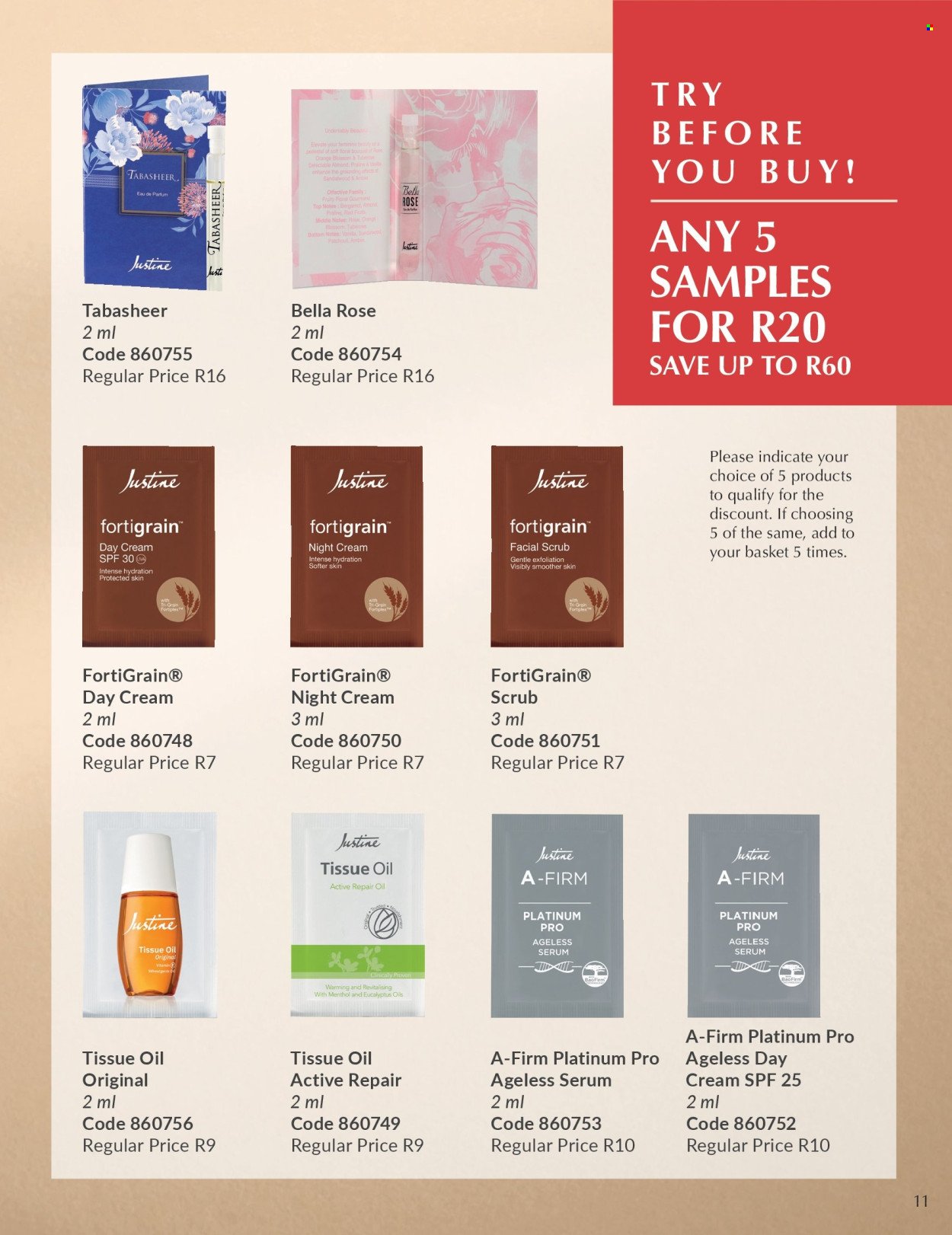 JUSTINE specials - MARCH MORE FOR LESS (2026-03-17 - 2026-03-31) | 11